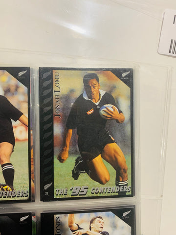 Dynamic Jonah Lomu Rookie All Blacks  full set great condition