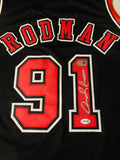 Dennis Rodman Signed Custom Jersey