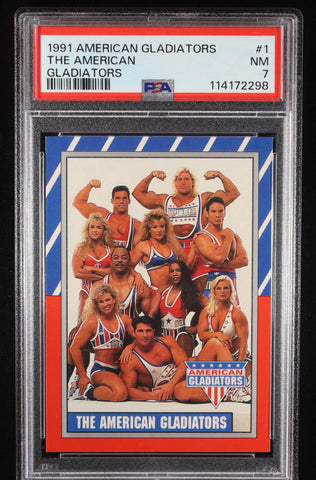 The American Gladiators 1991 Topps American Gladiators #1