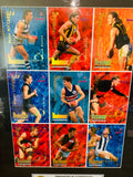 1995 AFL Football Quarters Uncut Sheet - Young guns 6 Autos /50 limited