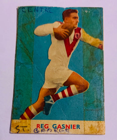 Scanlen's 1963 Reg Gasnier NRL #7 Poorest holy grail on the internet
