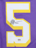 Deandre Ayton Signed Lakers Jordan Authentic Jersey