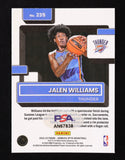 Jalen Williams Signed RC PSA Holo Rookie auto