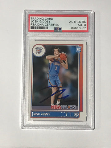 Josh Giddey Signed Hoops RC Signed Auto