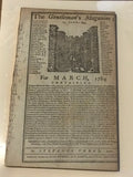 1789 - Gentleman’s magazine - Discussing Port Phillip settlement - Sydney