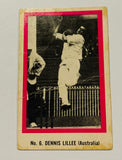 Dennis Lillee 1974 Sunicrust Cricket Rookie Card RC