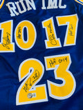 Tim Hardaway, Chris Mullin & Mitch Richmond Signed Run TMC Jersey