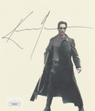 Keanu Reeves Signed  The Matrix Photo Print Cut  JSA