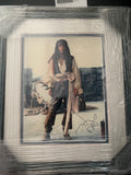 Johnny Depp Signed and Framed Pirates Of The Caribbean Memorabilia
