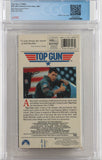 1990 "Top Gun" Paramount VHS Movie Mint 9.0 CGC
