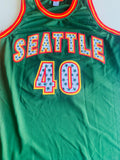 Shawn Kemp Signed Seattle Jersey AUTO Custom Kemp Cannabis