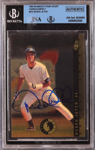 Derek Jeter Signed  #S13 RC Auto BGS JSA