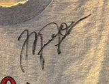 Michael Jordan Playing-Era Signed Chicago Bulls T-Shirt Beckett LOA
