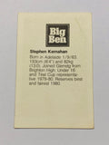 Stephen Kernahan Glenelg - 1983 SANFL Big Ben Sticker Card
