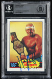 Hulk Hogan Signed 1985 RC RP