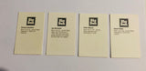 4 x 1983 Big Ben cards SANFL Grant Fielke RC - West Adelaide Bloods