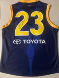 Adelaide Crows 2015 Indigenous Guernsey #23 Signed x4 Walker , Betts , Cameron