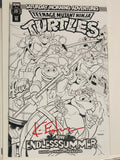 Kevin Eastman Signed TMNT comic