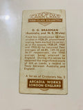 1934 Carreras Fine Quality Cricketers Don Bradman