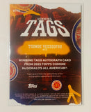 2025 Topps Chrome McDonalds All American Tounde Yessoufou Auto rc