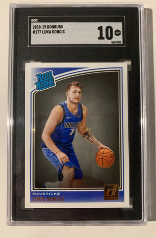 2018-19 DONRUSS
#177 LUKA DONCIC SGC 10