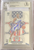2021-22 PANINI MOSAIC #255 CAMERON THOMAS NP SIGNED