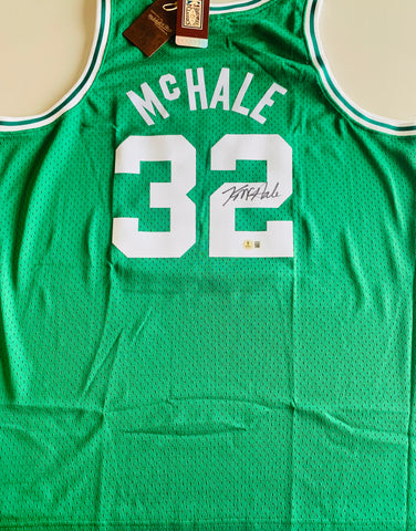 Kevin McHale Signed Celtics Mitchell & Ness Authentic Jersey 1985-86 - Beckett