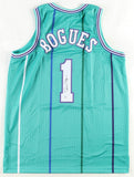 Muggsy Bogues Signed Jersey