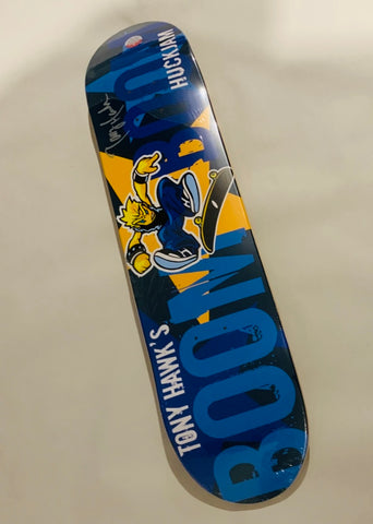Tony Hawk Signed Huck Jam Skateboard Deck