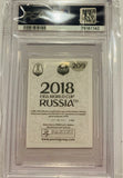 Panini World Cup Kylian Mbappe Gold Sticker Rookie RC France #209