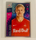 2019 Topps Champions League #419 Stickers- Erling Haaland rookie