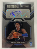 Paolo Banchero Rookie Auto RC Sensational signatures Prizm