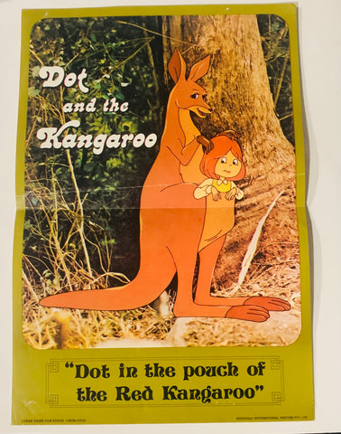 Dot and the kangaroo vintage gloss movie poster