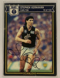 Signed Stephen Kernahan 1987 Scanlens Rookie Card Auto