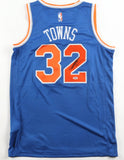 Karl Anthony Towns Signed Knicks Jersey 26 CHAMPS PSA