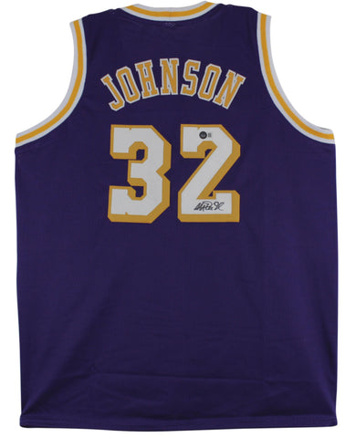 Magic Johnson Signed Jersey