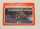 1986 Scanlens - Mansell/Senna Ayrton Senna Rookie Card - Australian Racing