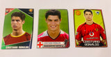 Cristiano Ronaldo Sticker lot -  Rookie Stickers - Altered Read