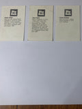 Lot of 5 1983 Big Ben cards SANFL Mark Naley RC