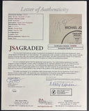 Michael Jordan Signed 1990 Hoops Jumbo Auto