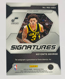 2023-24 Prizm Keyonte George Auto Autograph Rookie RC Jazz Prizm Signatures