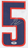 (Stephon Castle Signed UConn Huskies style rookie auto jersey