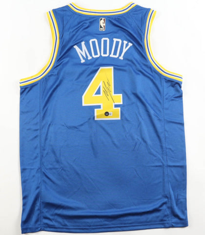 Moses Moody Signed Warriors Nike Authentic Jersey