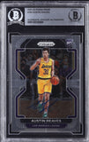 Austin Reaves Signed Sticker on Prizm Rookie Auto RC