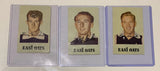 Easi Oats 1955 SANFL Footballers South Adelaide Lot 3 Hewitt , Richards , linke