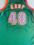 Shawn Kemp Signed Seattle Jersey AUTO Custom Kemp Cannabis
