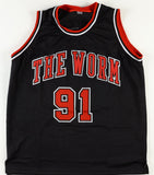 Dennis Rodman Signed Custom Jerse