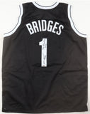 Mikal Bridges Signed Jersey Inscribed "The Brooklyn Way
