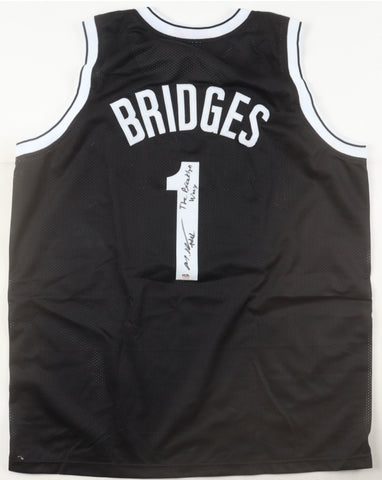 Mikal Bridges Signed Jersey Inscribed "The Brooklyn Way