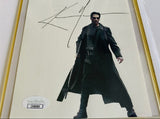Keanu Reeves Signed  The Matrix Photo Print Cut  JSA